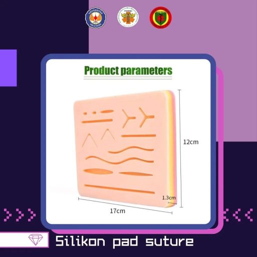 Silikon Pad Suture